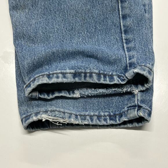 Vintage Levis Silvertab Jeans Mens 30x32 Blue Loose Distressed Faded Y2K Hip Hop - Picture 8 of 15